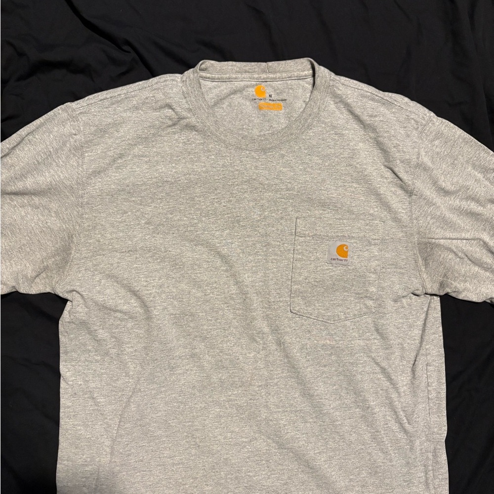 Carhartt Men's Gray Short Sleeve Tee